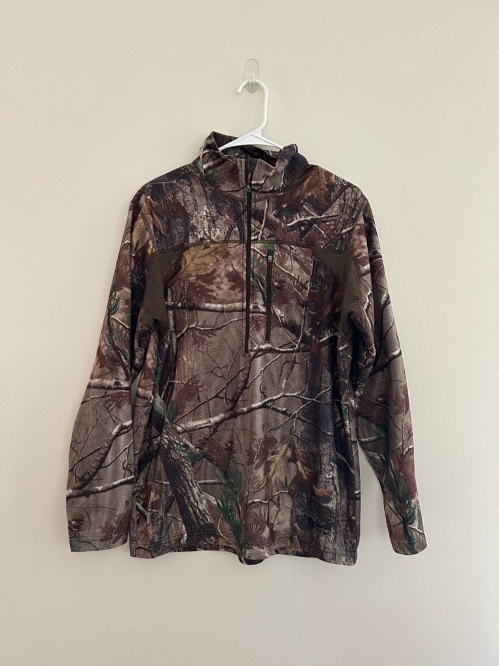 Guide series Men's Camouflage Hunting Quarter-Zip Pullover